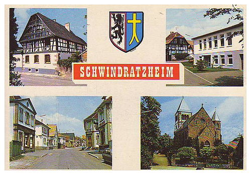 Carte postale ancienne de Schwindratzheim