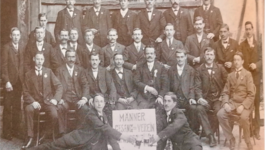 Chorale harmonie : 1ère association animant la vie culturelle du village de 1911 à 1925  