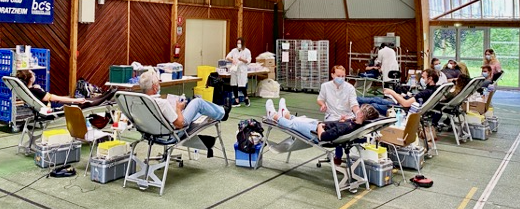 Donneurs de sang : collecte de sang à Schwindratzheim 